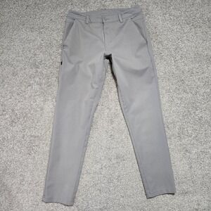 BYLT Everyday Pant 2.0 Mens 30x30 Gray slim‎ Fit Stretch Chino Performance